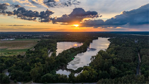 Drohnenaufnahme