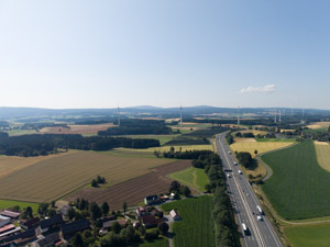Drohnenaufnahme