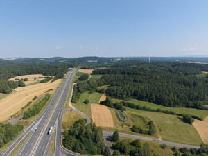 Drohnenaufnahme